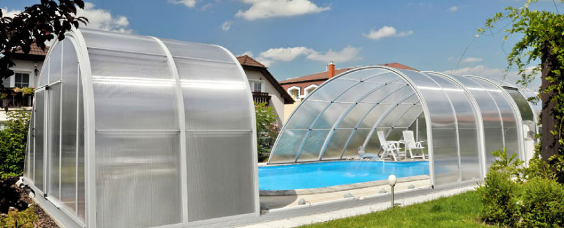 Abri piscine Windy Conforme à la norme NF P90 309 Abri piscine Windy Conforme à la norme NF P90 309