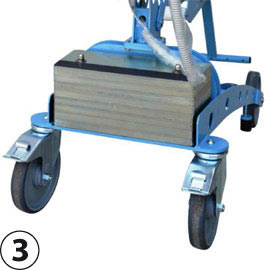 Elevateur mobile Ecopool freins mecaniques Elevateur mobile Ecopool freins mecaniques