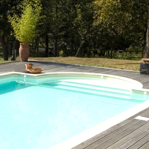 Escalier kit piscine enterrée PPP Tradipool Escalier kit piscine enterrée PPP Tradipool