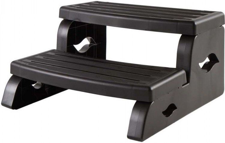 Marches pour spa DURASTEP 2 : Black (noir) Marches pour spa DURASTEP 2 : Black (noir)