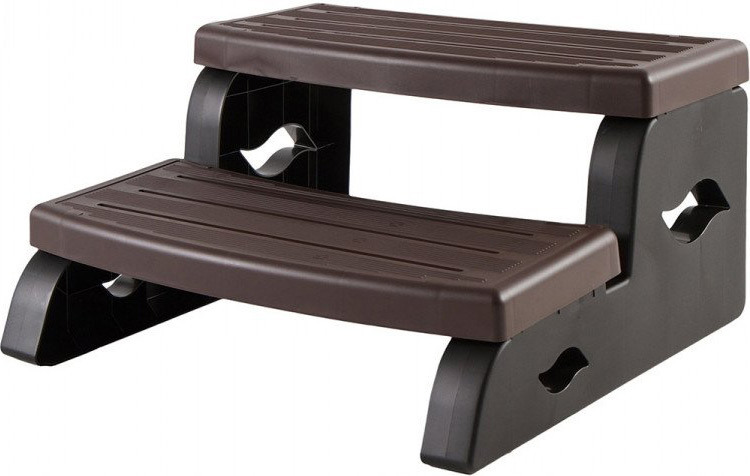 Marches pour spa DURASTEP 2 : Espresso (brun foncé) Marches pour spa DURASTEP 2 : Espresso (brun foncé)