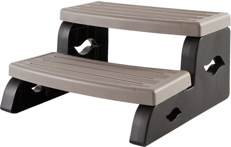 Marches pour spa DURASTEP 2 : Coastal Grey (gris clair) Marches pour spa DURASTEP 2 : Coastal Grey (gris clair)
