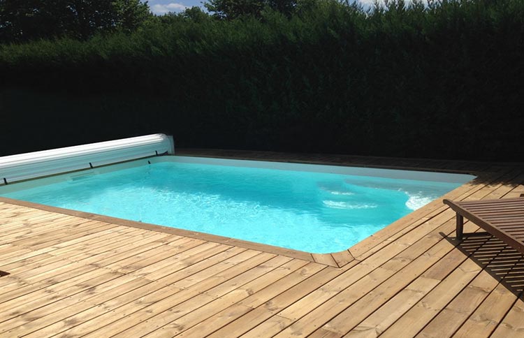 Mini Piscine coque polyester CANEA Mini Piscine coque polyester CANEA