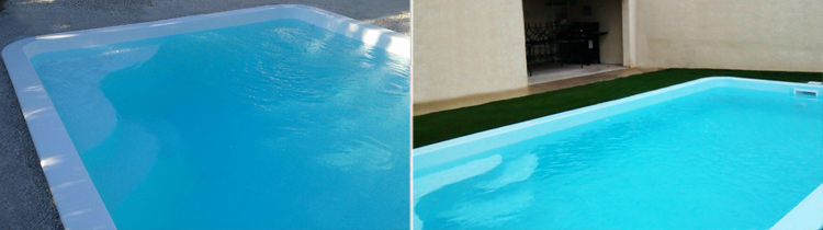 La piscine coque polyester MERINA La piscine coque polyester MERINA