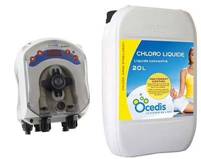 Pompe doseuse Smart Rx pour injection automatique de chlore Pompe doseuse Smart Rx pour injection automatique de chlore