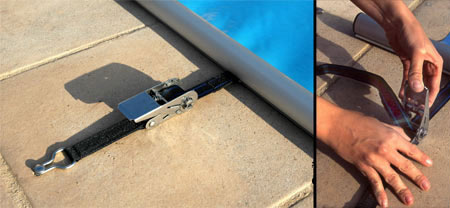 Walu Pool advantage sangles plus pitons inox Walu Pool advantage sangles plus pitons inox