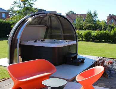 Abri Bali pour spa Abri Bali pour spa