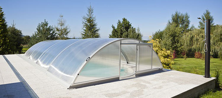 Abri mi haut piscine Fregate Abri mi haut piscine Fregate