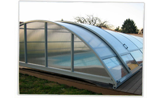 Abris haut piscine BORNEO Abris haut piscine BORNEO