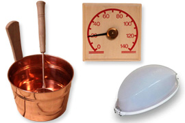 Accessoires sauna basic line Accessoires sauna basic line