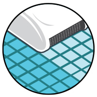 Double brosse de nettoyage Double brosse de nettoyage