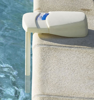 Alarme de sécurité pour piscine VisioPool fixation sur margelle Alarme de sécurité pour piscine VisioPool fixation sur margelle