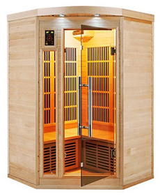 Sauna infrarouge Apollon 2 à 3 places vue 1 Sauna infrarouge Apollon 2 à 3 places vue 1