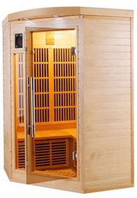 Sauna infrarouge Apollon 2 à 3 places vue 2 Sauna infrarouge Apollon 2 à 3 places vue 2