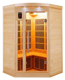 Sauna infrarouge Apollon 2 à 3 places vue 3 Sauna infrarouge Apollon 2 à 3 places vue 3