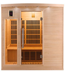 Sauna infrarouge Apollon 4 places vue 1 Sauna infrarouge Apollon 4 places vue 1