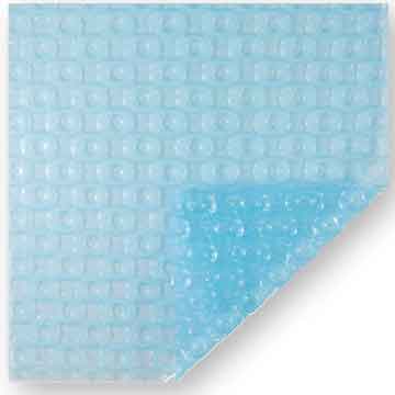 Bache à bulles OXO 500 microns coloris bleu transparent