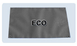 Modèle ECO non bordé Gris Noir Modèle ECO non bordé Gris Noir