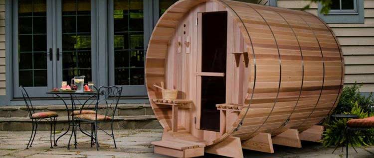 Barrel sauna Barrel sauna