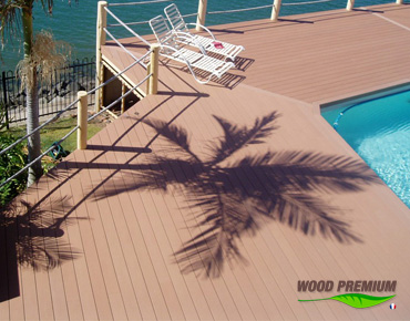 Bois composite WOOD PREMIUM pour plages piscine et terrasses Bois composite WOOD PREMIUM pour plages piscine et terrasses