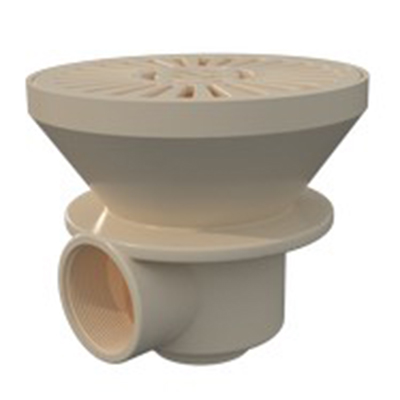 Bonde de fond Béton Astral diamètre 180 coloris beige Bonde de fond Béton Astral diamètre 180 coloris beige