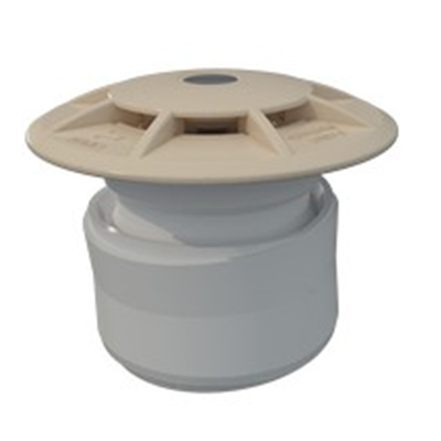 Bouche de refoulement béton astral oscillante coloris beige Bouche de refoulement béton astral oscillante coloris beige