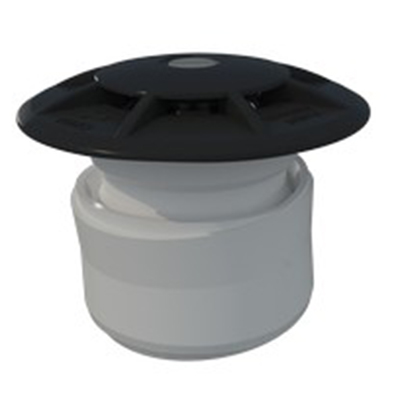 Bouche de refoulement béton astral oscillante coloris gris anthracite Bouche de refoulement béton astral oscillante coloris gris anthracite