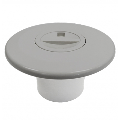 Bouche de refoulement béton astral standard coloris gris clair Bouche de refoulement béton astral standard coloris gris clair
