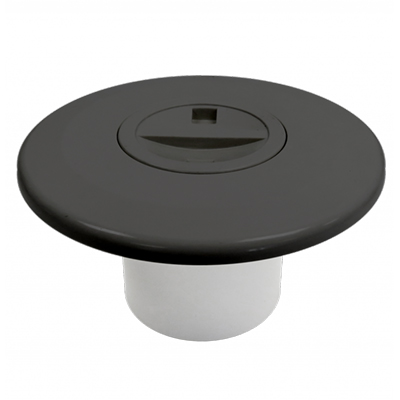Bouche de refoulement béton astral standard coloris gris anthracite Bouche de refoulement béton astral standard coloris gris anthracite