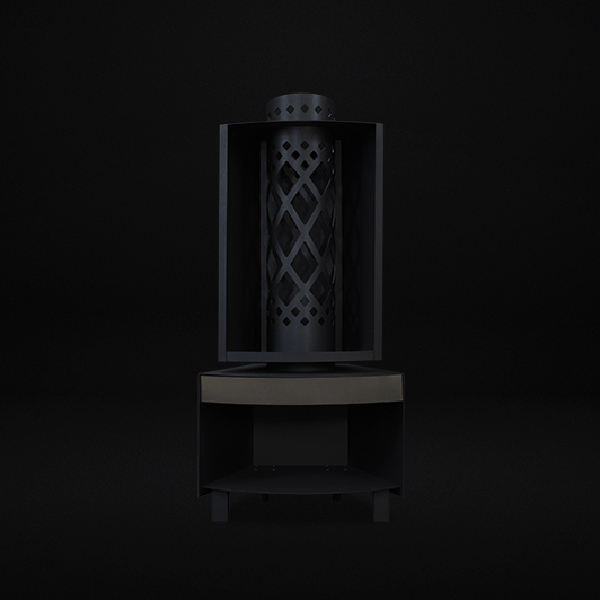 Brasero extérieur Faro coloris noir Brasero extérieur Faro coloris noir