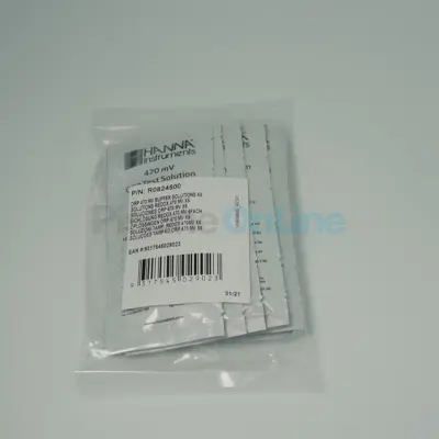 Solution tampon redox 470 mV - boite de 6 (R0824500)