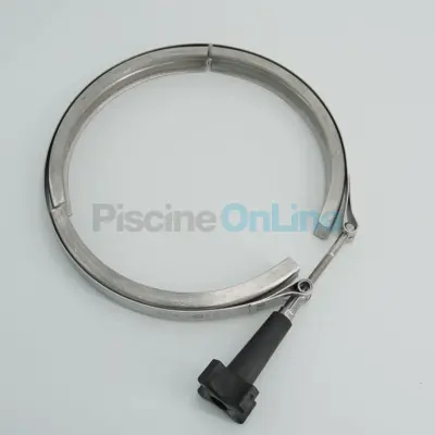 Collier de serrage Filtre à sable Cristal Flo, Pantera (gorge 2 cm) avec molette (STA-RITE) (RWC1987A)