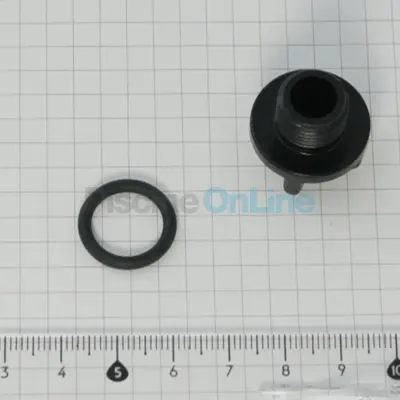 Bouchon de purge 1/4" + Joint 13x2,5 mm pour pompe ou vanne (4404121107)