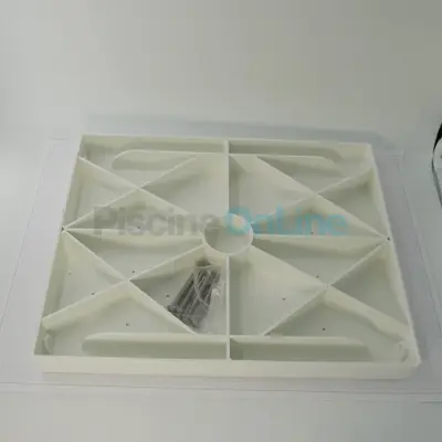 Plate-forme plastique 460x372 h52 mm pour échelle (4401011403)