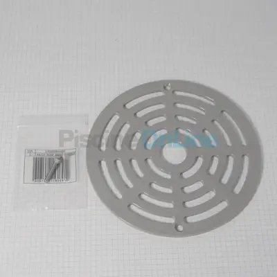 Grille (+ vis) pour bonde de fond Easyline GRISE - (Astral) (4402020018)