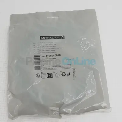 Tube pour pompe doseuse PVC transparent Colibri aspiration 4x6 mm. L 4m (ASTRALPOOL) (4408040028)