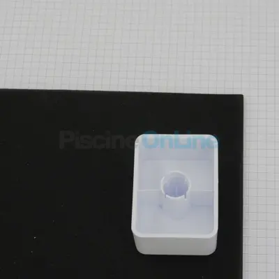 Enjoliveur pour commande pneumatique. coloris blanc - Remplace 2302.001.155 (2302.001.154)