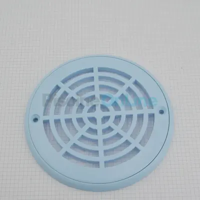 Grille + bride Bleue bonde de fond Liner/Béton (WELTICO) (63158B)