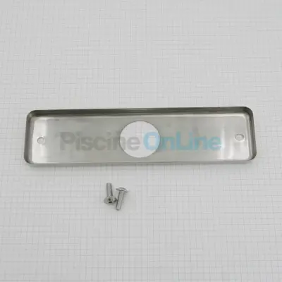 Cache Frontal bouton-poussoir acier (4401040240)
