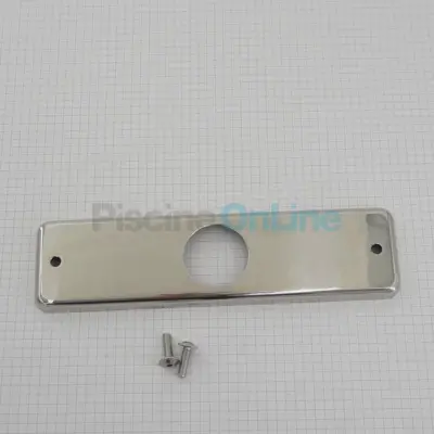 Cache Frontal bouton-poussoir acier (4401040240)