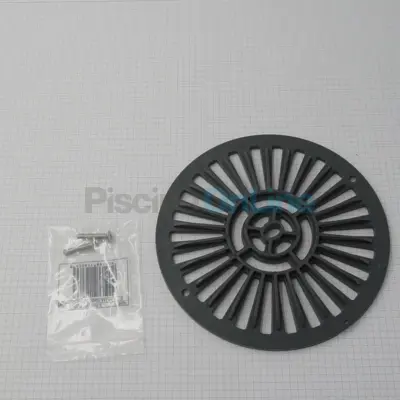 Grille pour bonde de fond 2'' Liner/Préfabriqué AM + vis métriques 25 mm - ANTHRACITE (4402020026)