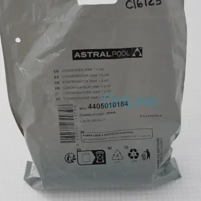 Condensateur 35 µF pompe IML 1,5 et 3 CV  (IML) (4405010184)