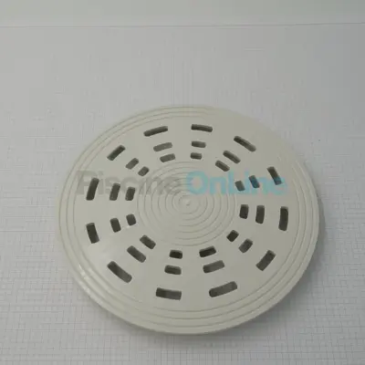 Grille bonde de fond Béton - Diam 230 mm (POOL'S) (1215025)