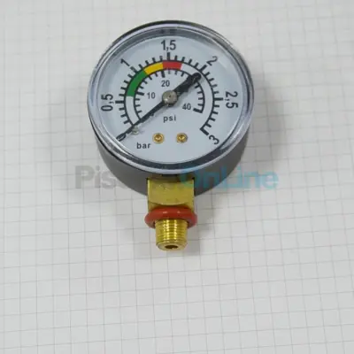 Manomètre 1/8'' (3kg/cm) - Remplace FEC154042037, VFS1050-7 (4411020407)