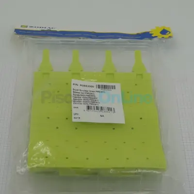 Brosses PVC vertes PMS381c pour robot (R0853000)