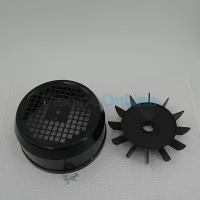 Kit Ventilateur (hélice + bague + capot + visserie) pompe 2 à 3 cv Europa, Niagara, Discovery, Cala, BCC, New BCC, Big Discovery (4405010259)