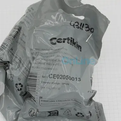 Bouton poussoir pneumatique Nage à contre courant ovale - Remplace A033-1, 35277R0500, 35277 (CE02050013)