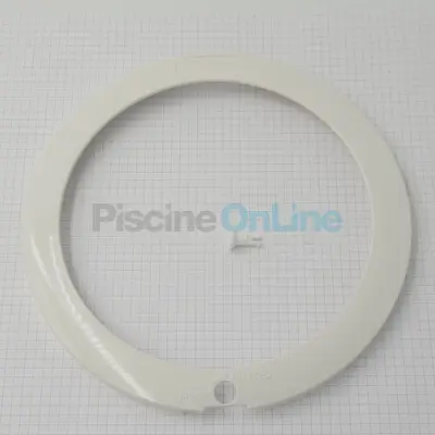 Enjoliveur petit modèle + vis 33033R0005 pour projecteur orientable 45008 - BLANC (Astralpool) (4403010154)