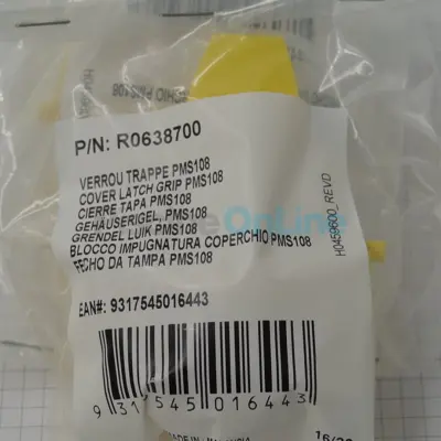 Verrou trappe jaune (PMS108) (ZODIAC) (R0638700)
