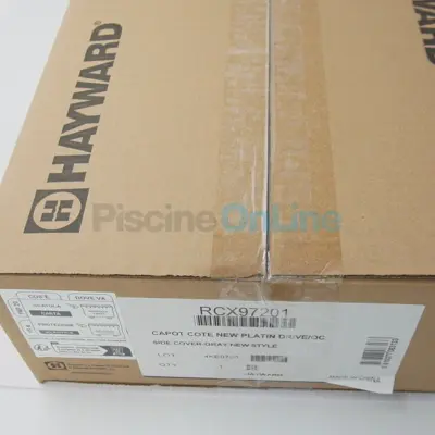 Capot latéral gris new style NM pour TigerShark, AQV Drive/QC - Remplace RCX97200 (RCX97201)